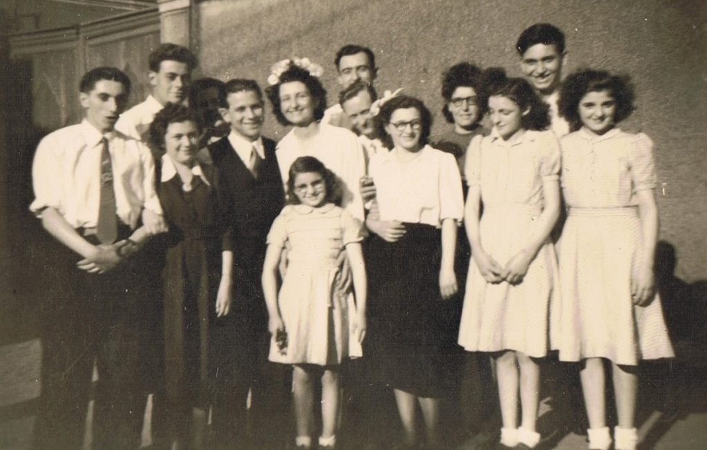 La famille de la créatrice (photo des années 50)