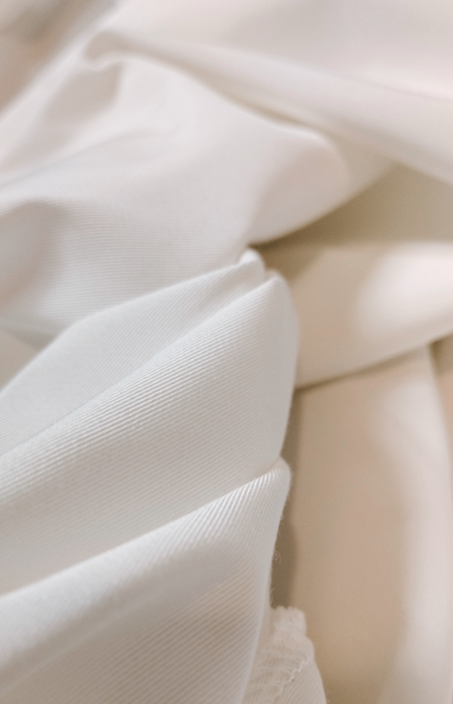 Mikado de soie Tissu haut de gamme mariage