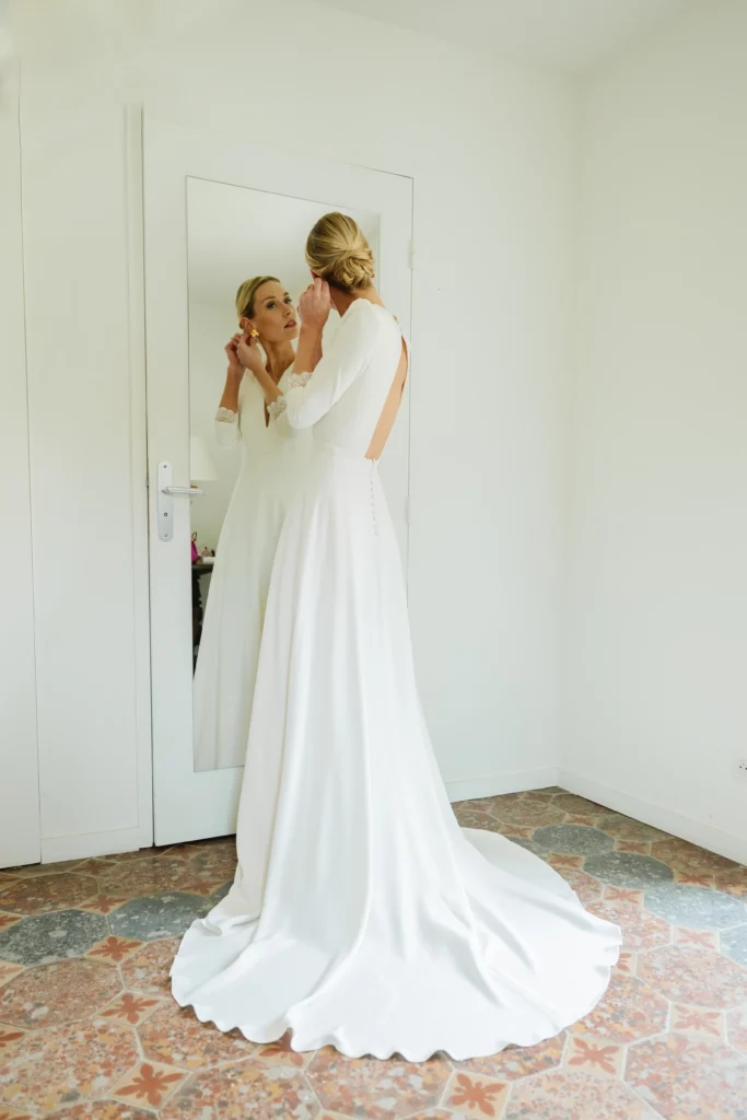Ségolène Gabet Robe de mariée Haut de gamme Paris et Lille Soie française