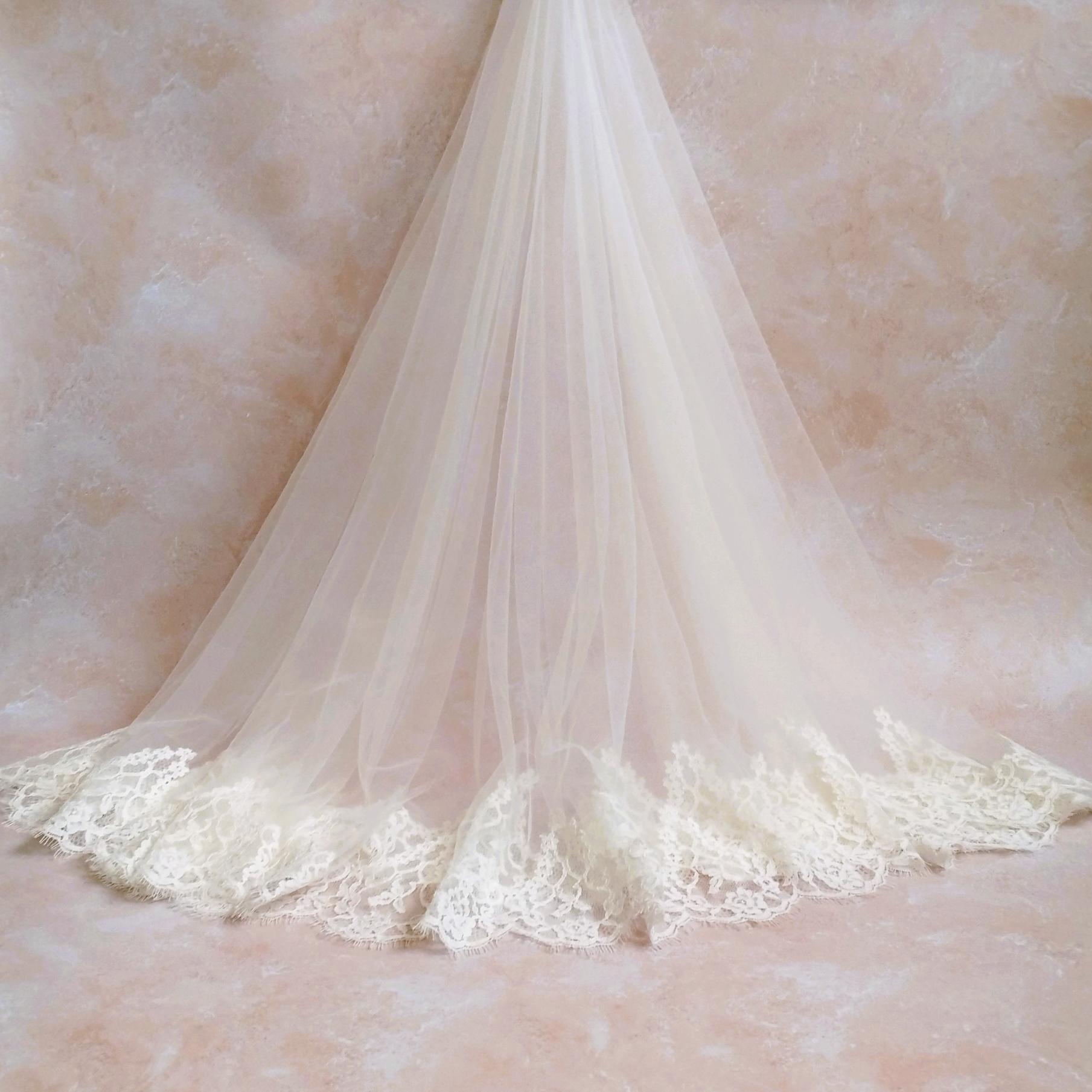 Voile de mariée dentelle Ségolène Gabet Paris