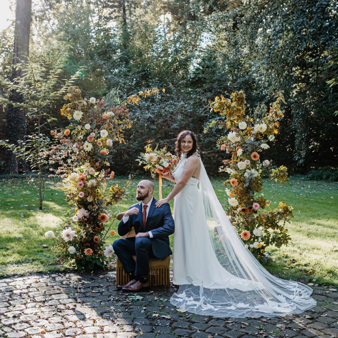 Ségolène Gabet - Robe de mariée - Voile de mariée - Couture Paris Lille