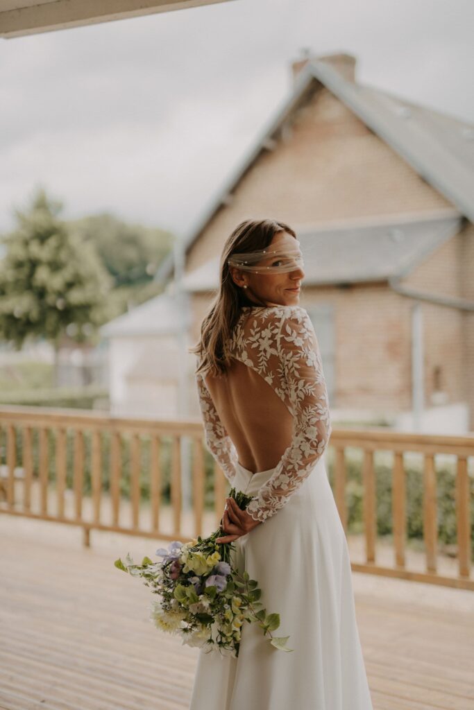 Robe de mariée accessible Ségolène Gabet