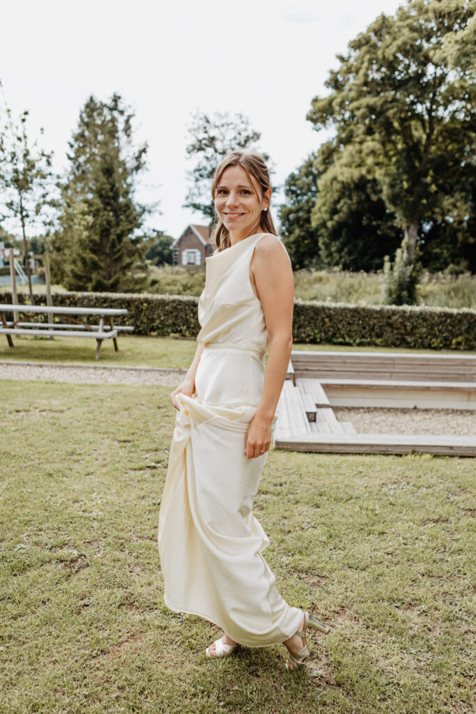 Robe témoin - Cortège - Mariage Paris Lille - Ségolène Gabet