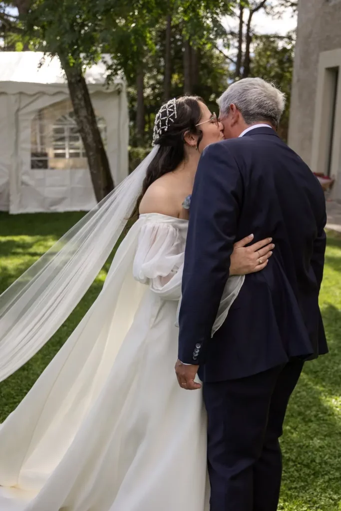 robe de mariée princesse en gazar de soie PARIS