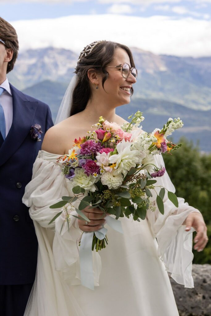 robe de mariée princesse en gazar de soie LILLE